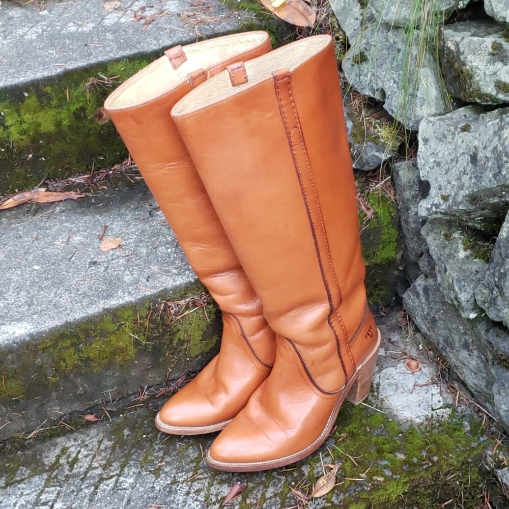Frye vintage knee high boots